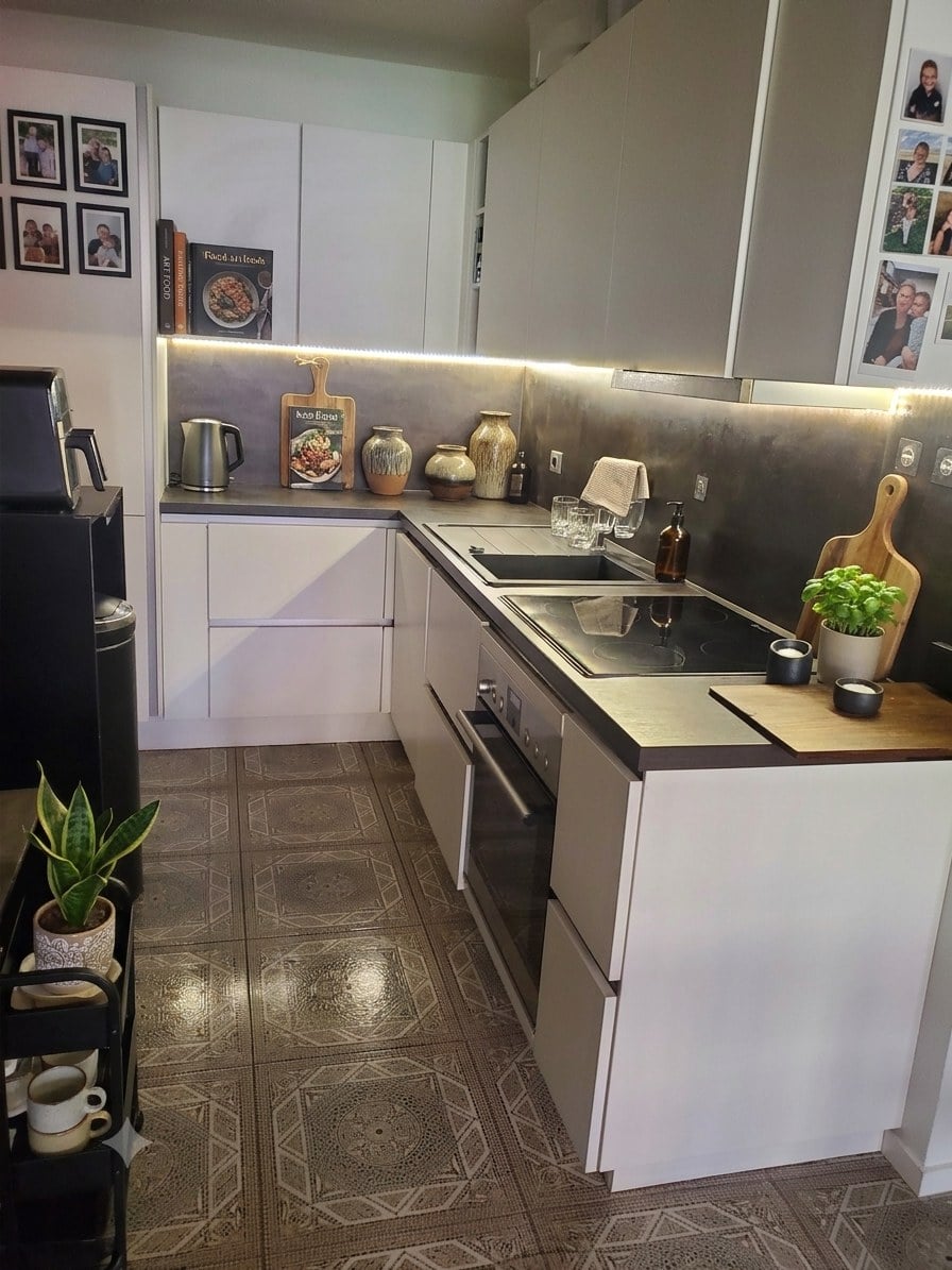 Individuelle, kreative Wohnung mit Dungelblick