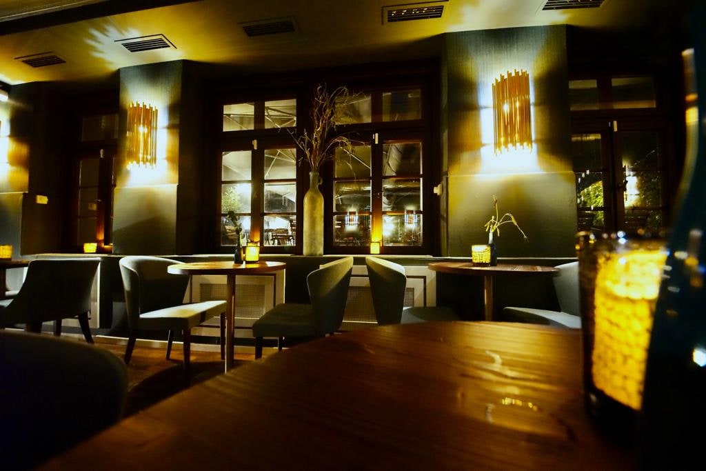Historic Half-Timbered Forest Inn & Beer Garden in Frankfurt