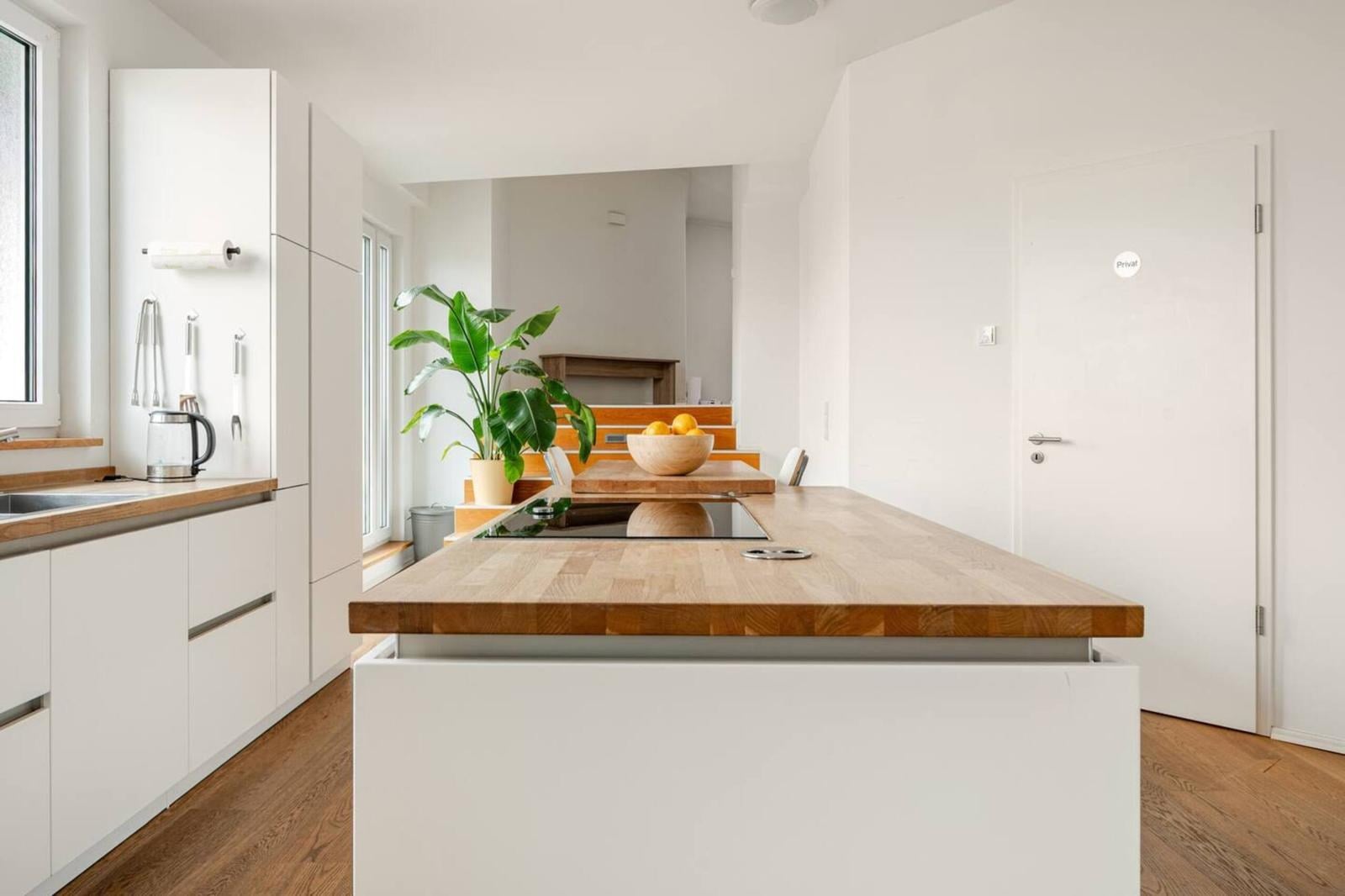Penthousewohnung mit sonnigem Ausblick über Hamburg