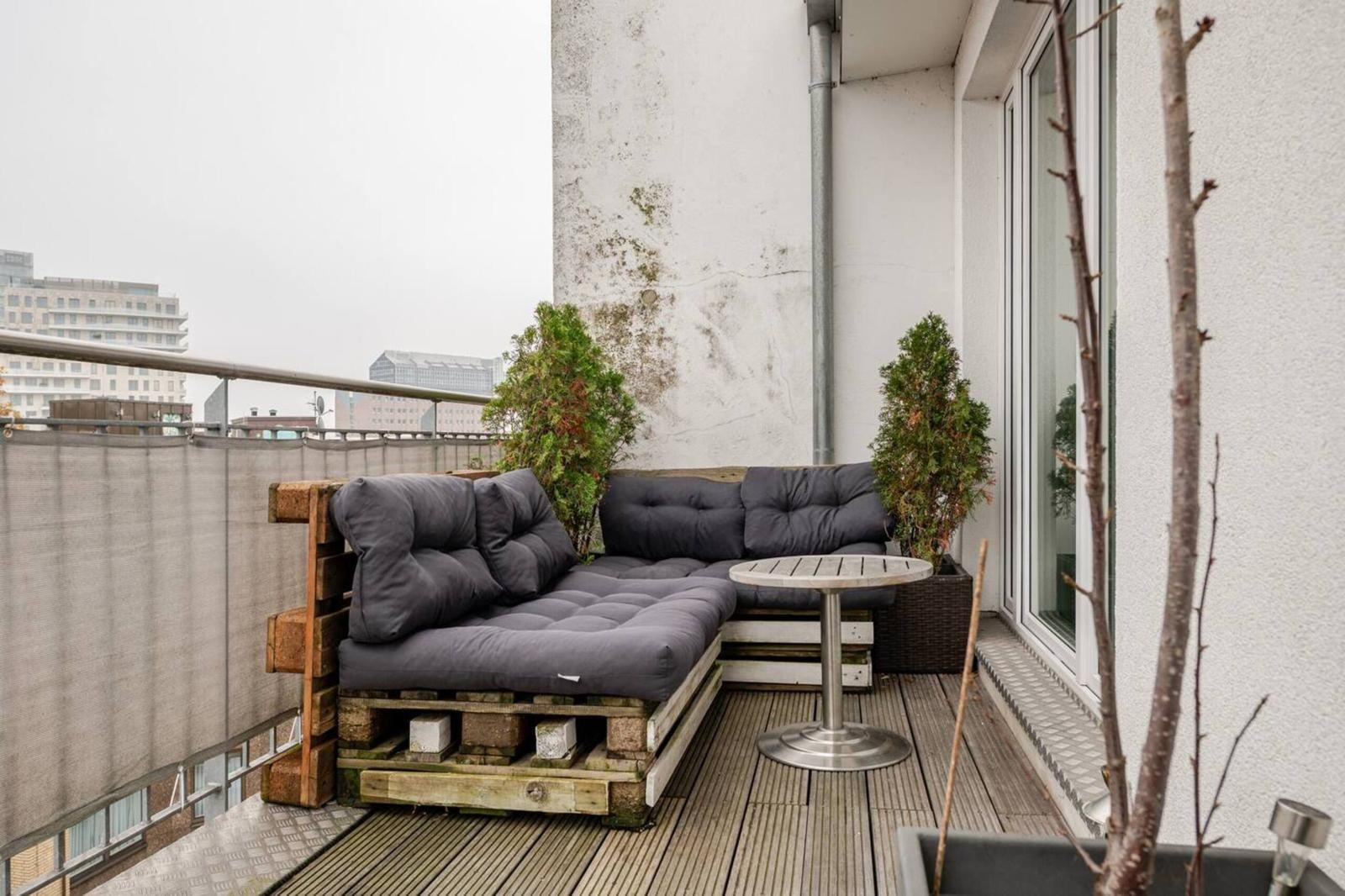 Penthousewohnung mit sonnigem Ausblick über Hamburg
