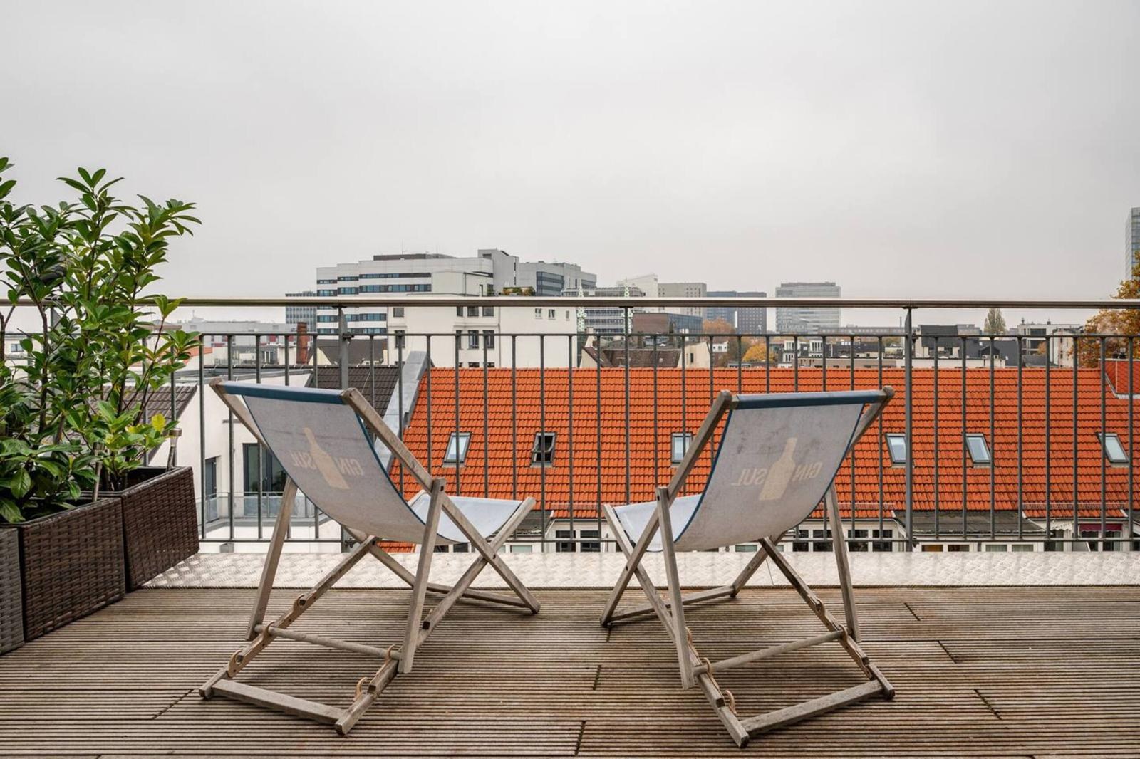 Penthousewohnung mit sonnigem Ausblick über Hamburg